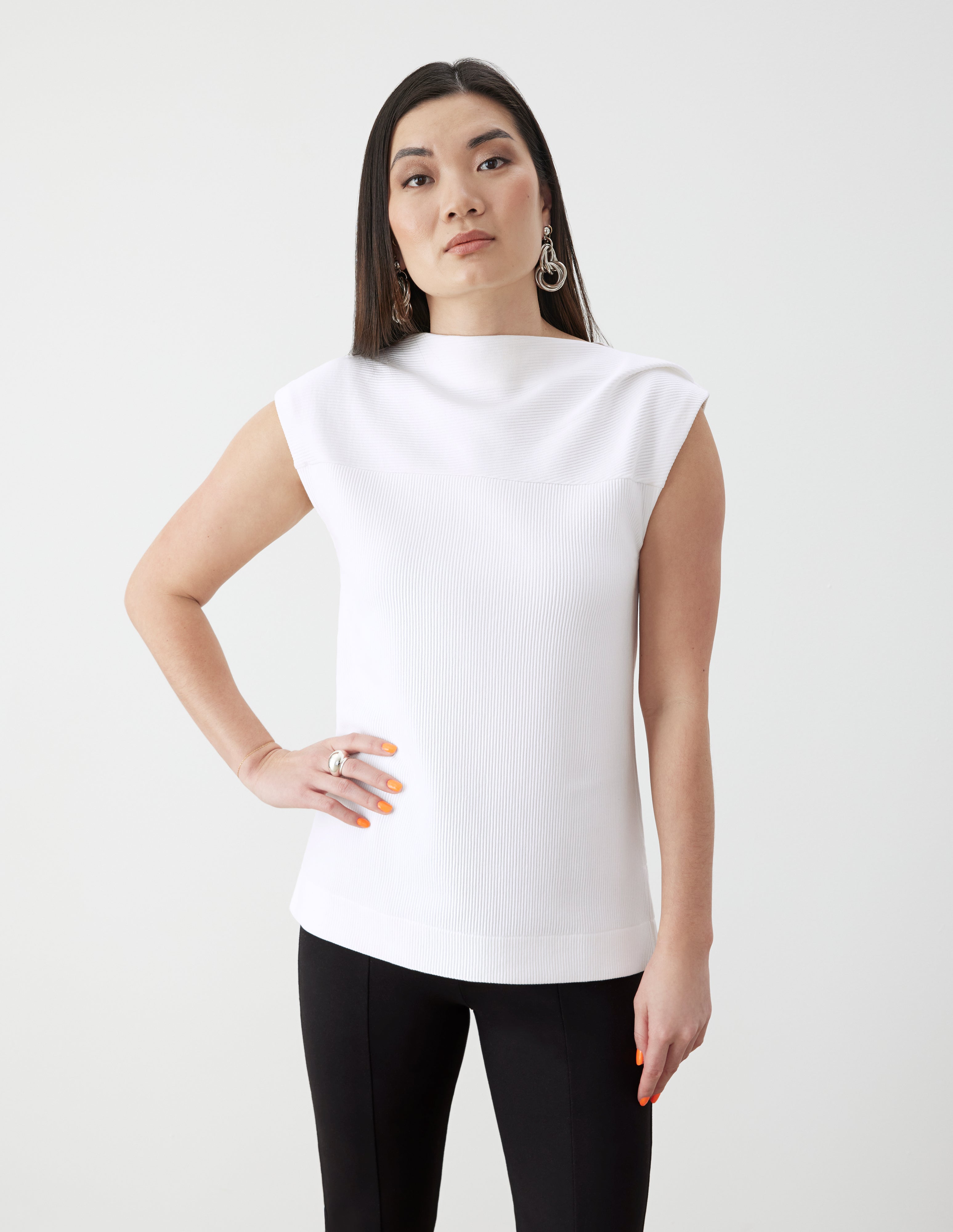 GSTQ Asymmetric Neck Top - Picture 22 of 26