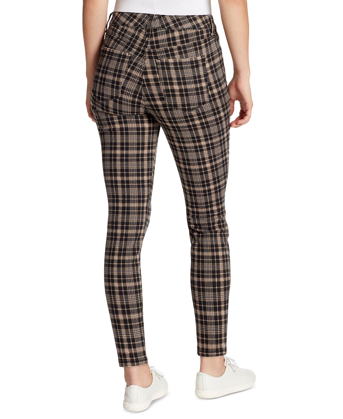 William Rast Women's Plaid Slim Straight Jeans Black Size 28 - Picture 8 of 12